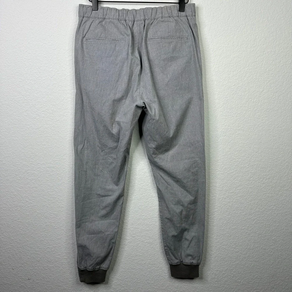 Vince Pants S Gray Textured‎ Jogger Minimalist Casual Everyday Athleisure Luxury
